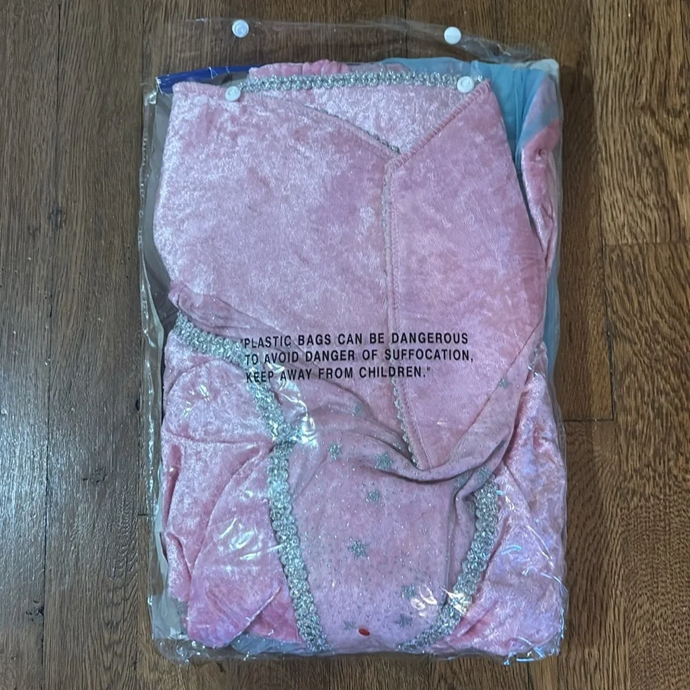 Pink Fairy Princess Dress Costume, Girls Size Large (12-14), Great Condition!